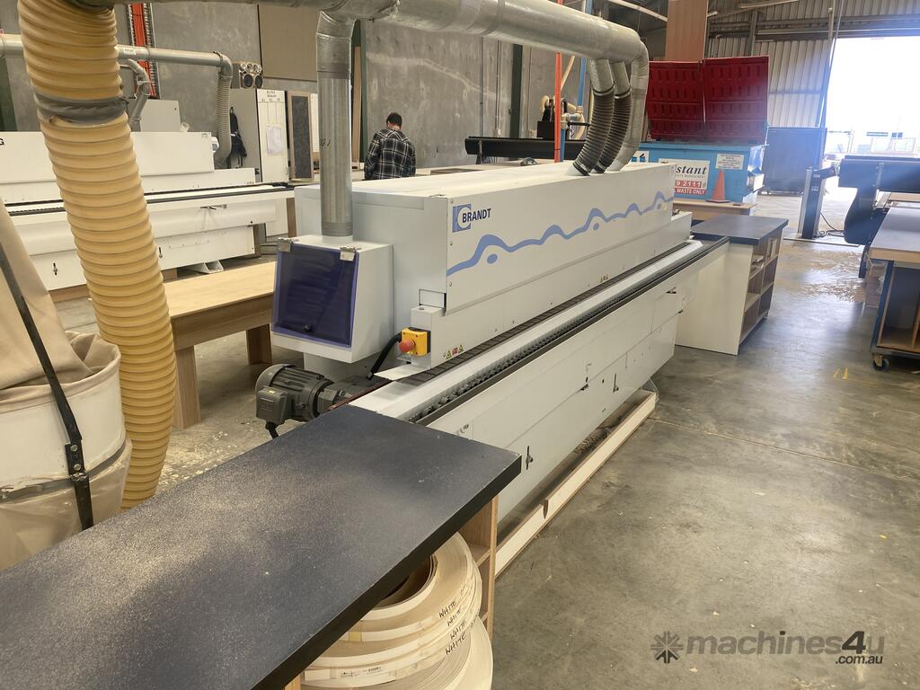Used 2014 HOMAG BRANDT Edge Banding machine Hot Melt Edgebander in