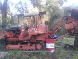 HT-100 track Vibro cable plow , 11ton machine , 110hp ,  cable drum carrier ,    - picture0' - Click to enlarge