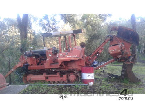 HT-100 track Vibro cable plow , 11ton machine , 110hp ,  cable drum carrier ,   