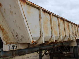 TANDEM AXLE SEMI TRAILER END TIPPER - picture0' - Click to enlarge