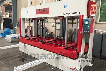 100T RHINO COLD PRESS WITH LARGE 3650X1500MM PLATEN