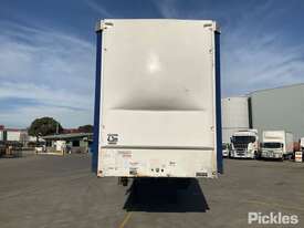 2008 Vawdrey VBS3 Tri Axle Drop Deck Curtainside Trailer - picture0' - Click to enlarge