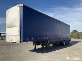 2008 Vawdrey VBS3 Tri Axle Drop Deck Curtainside Trailer - picture1' - Click to enlarge