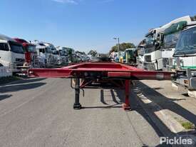 2012 Barker Heavy Duty Tri Axle OD 40ft Tri Axle Skel Trailer - picture0' - Click to enlarge