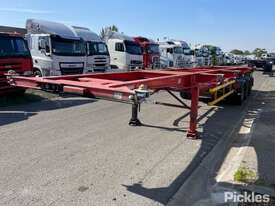 2012 Barker Heavy Duty Tri Axle OD 40ft Tri Axle Skel Trailer - picture1' - Click to enlarge