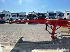 2012 Barker Heavy Duty Tri Axle OD 40ft Tri Axle Skel Trailer - picture2' - Click to enlarge