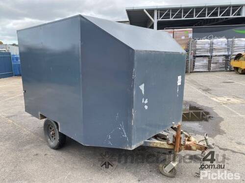 1993 Homemade Single Axle Enclosed Box Trailer