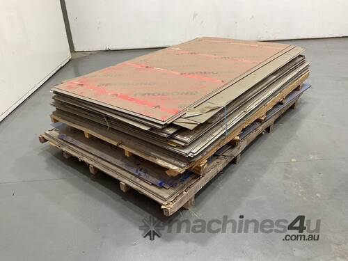 2 Pallets of Various size Probond sheets