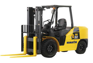 Komatsu FH50-2 - 4 Tonne Capacity Diesel Engine Hydrostatic Drive Forklift