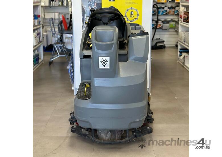 caption Karcher Ride on Floor Scrubber 90cm B150 R Bp