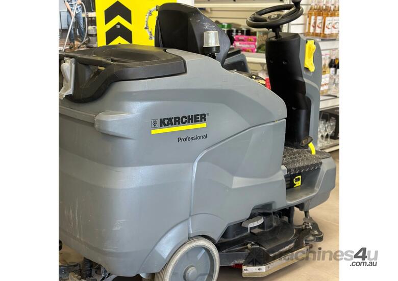 caption Karcher Ride on Floor Scrubber 90cm B150 R Bp