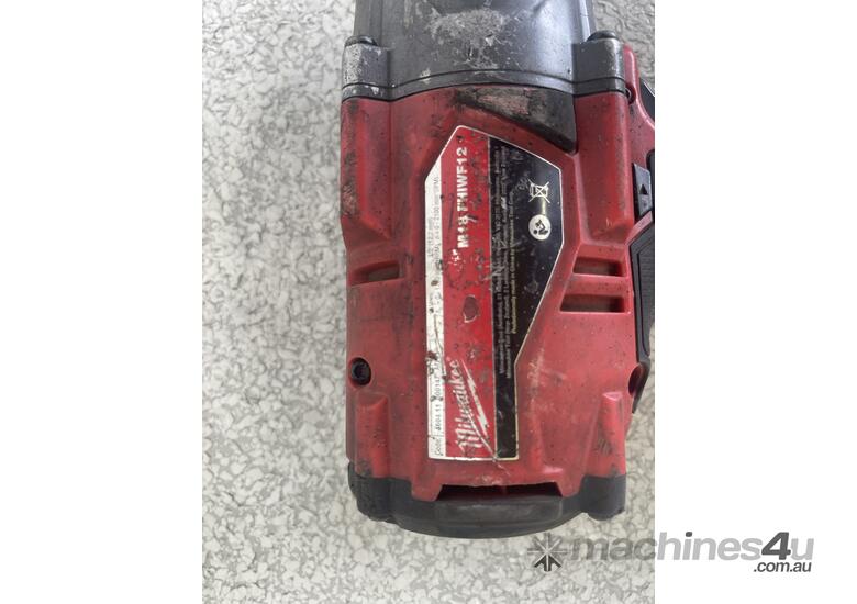 Used milwaukee Milwaukee Rattle Gun With Battery Police Lost Stolen