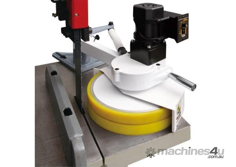 caption ToughCut Medium Duty Giant Automatic Re-Saw / Bandsaw Power Feeder with Stand 240V AF10-TC-240V