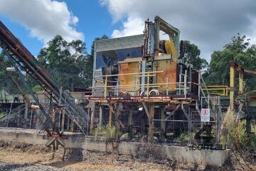 Log Debarker VK Brunette - Disassembled & Ready for Transport!