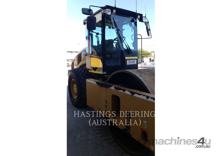 caption CAT CS78BLRC Vibratory Single Drum Smooth