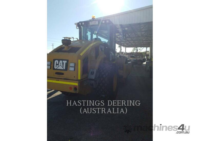 caption CAT CS78BLRC Vibratory Single Drum Smooth
