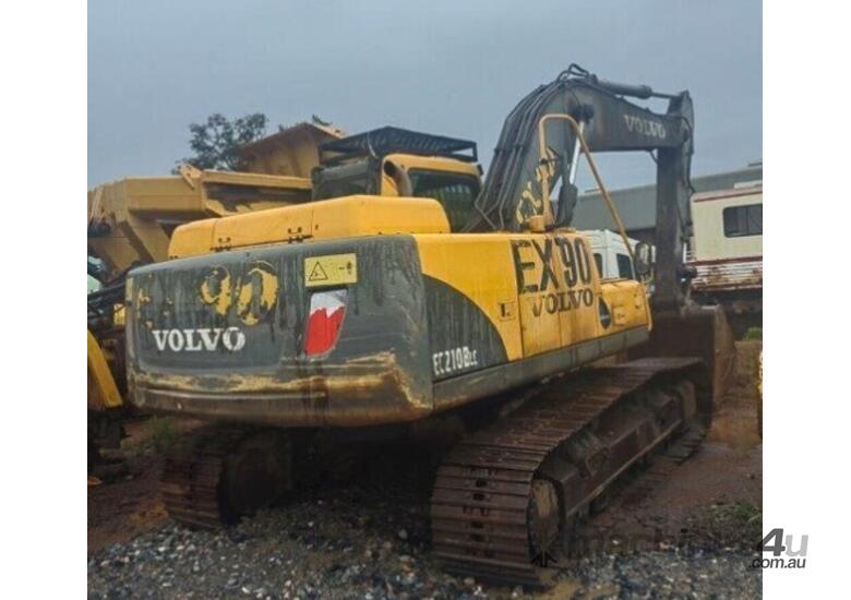 caption 2012 Volvo EC210B Excavator