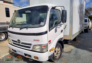 (8295) 2008 Hino 300 Van Truck (Kyabram Vic) (Kyvalley, VIC)