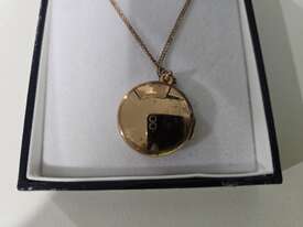 Prouds Jewellers Set Of 2 Rose Gold Lockets - picture2' - Click to enlarge