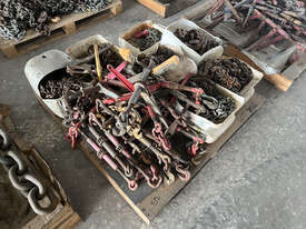 Qty of Transport Ratchet Load Binders and Lashing Chains - picture0' - Click to enlarge