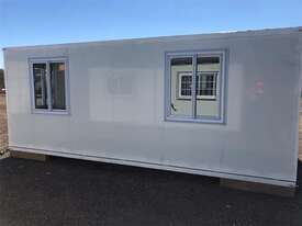 20ft Container House - White - picture0' - Click to enlarge