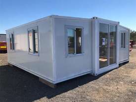 20ft Container House - White - picture12' - Click to enlarge