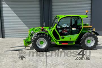 Merlo 30.8 Telehandler 3T/8M under 2m Cab Height with Forks & 4 in 1 Bucket