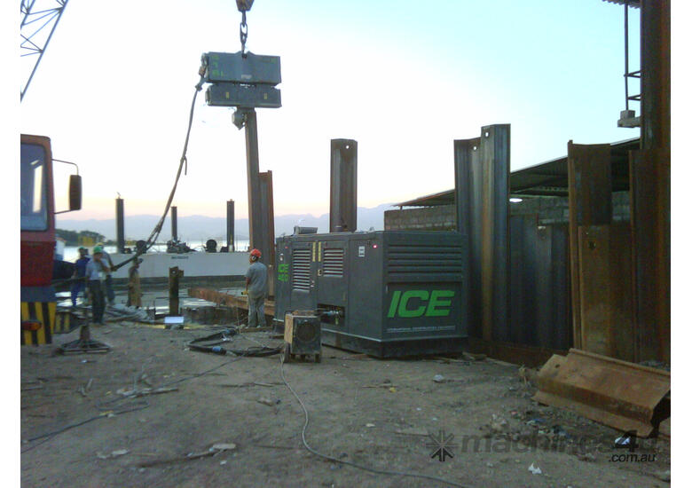 ICE 416L Vibratory Hammer and Power Pack - Crane Suspended - Single or Double Clamp - Hire