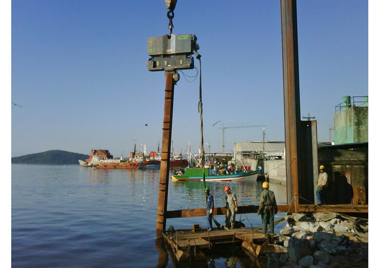 ICE 416L Vibratory Hammer and Power Pack - Crane Suspended - Single or Double Clamp - Hire