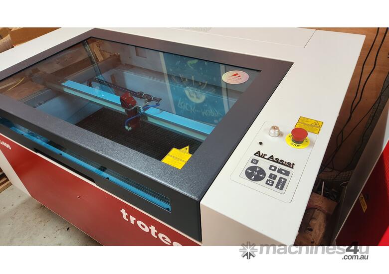 caption Trotec Q400 with ATMOS DUO PLUS - Low Hours!