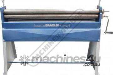 2.5X50 Manual Sheet Metal Curving Rolls 1270 x 1.6mm Mild Steel Capacity Includes Wiring Grooves & S