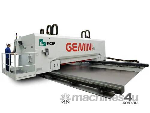 **FICEP GEMINI: CNC High-Definition Plasma, Drilling, and Oxy-Fuel Cutting System for Large Plates**