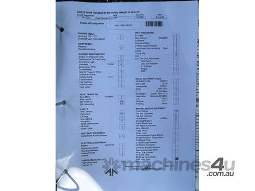 caption 1965 Bell UH-1H Helicopter (Remanufactured 2013) (VH-OXU) MR Currently Being Completed