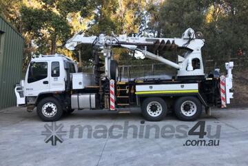 Ozzy Crane Borers | Crane Borer Trucks | 5/10t-14m Crane on Isuzu FVZ 1400 6x4