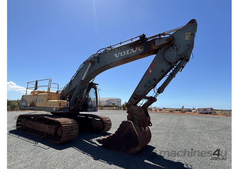 caption Volvo EC460CL Excavator Unreserved