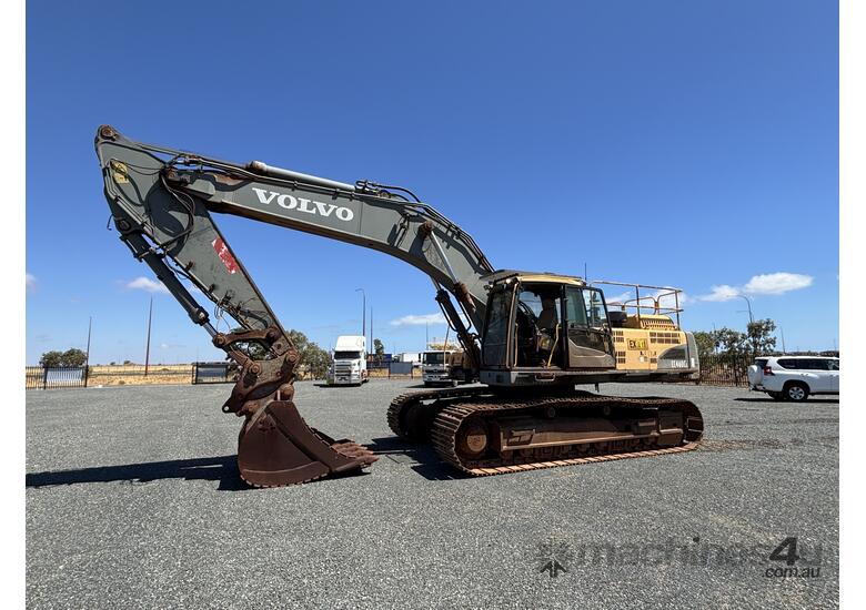 caption Volvo EC460CL Excavator Unreserved