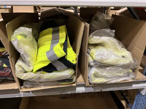 caption 6x Boxes Various Hivis Clothing