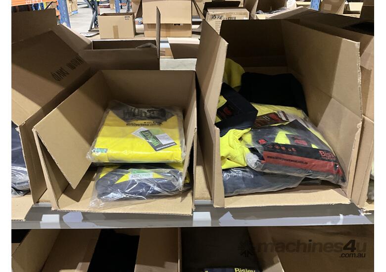 caption 6x Boxes Various Hivis Clothing