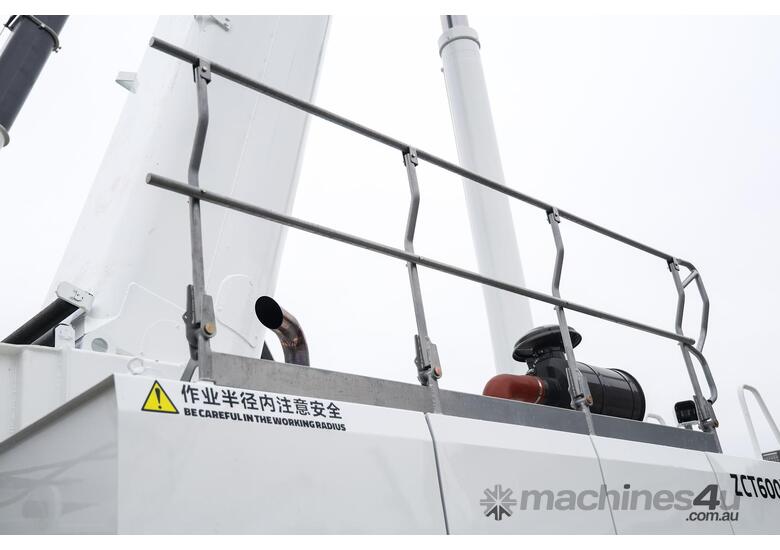 caption 2025 Zoomlion ZCT600V 60Ton Telescopic Crawler Crane