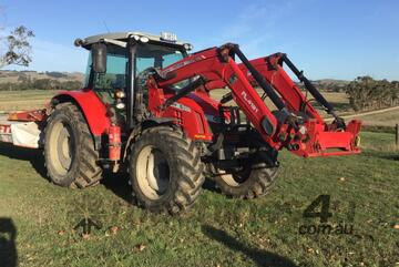 Massey Ferguson 5710S 4WD Tractor and Loader