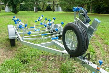 1730 5.7m Galvanised Boat Trailer ATM 2000kg Suits Boats 5.2-5.7m (17-18.7ft)