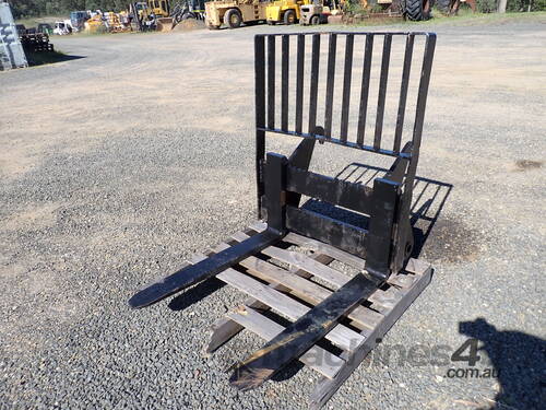 JCB telehandler fork attachment