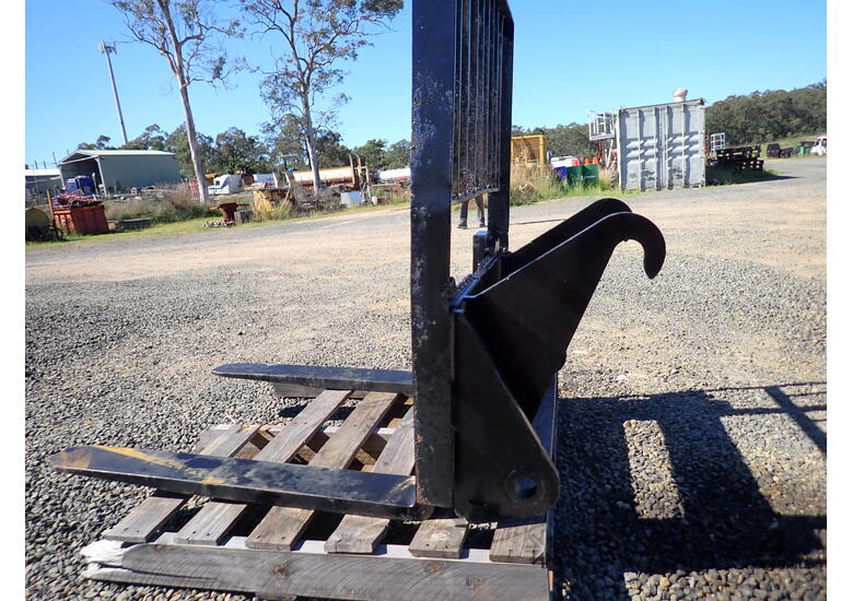 JCB telehandler fork attachment