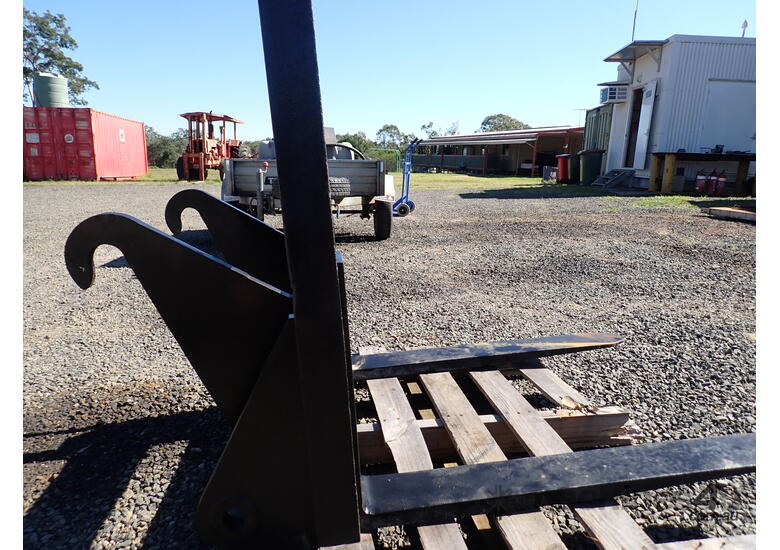 JCB telehandler fork attachment