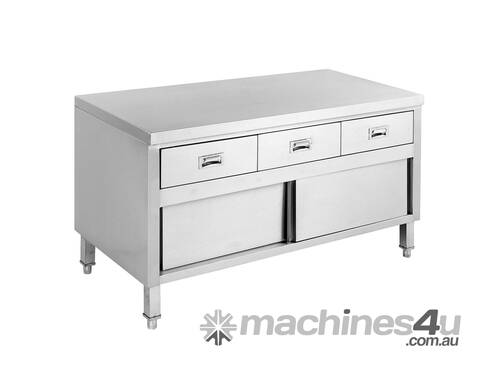 Sktd 1200 Kitchen Tidy Cabinet Work Bench With Doors & 3 Drawers