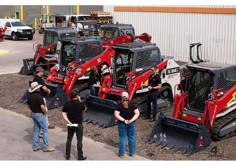 Takeuchi TL8R-2 Track Loader Open Canopy 4T With Multi Informational Display