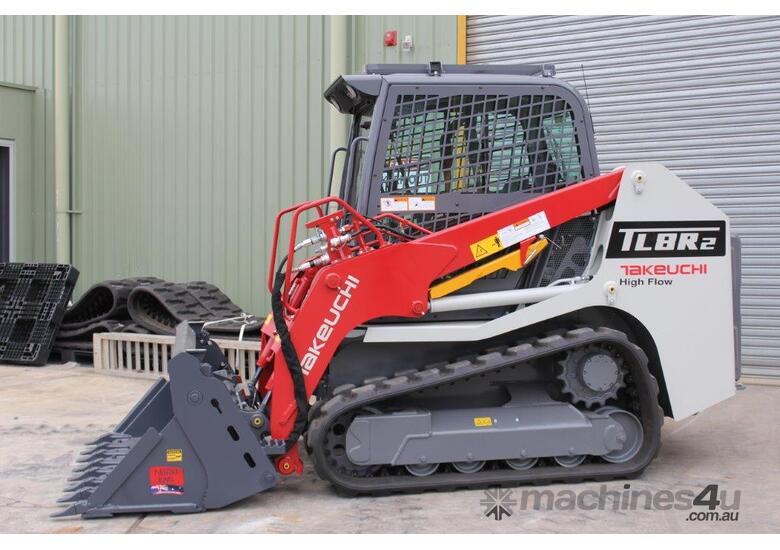 Takeuchi TL8R-2 Track Loader Open Canopy 4T With Multi Informational Display