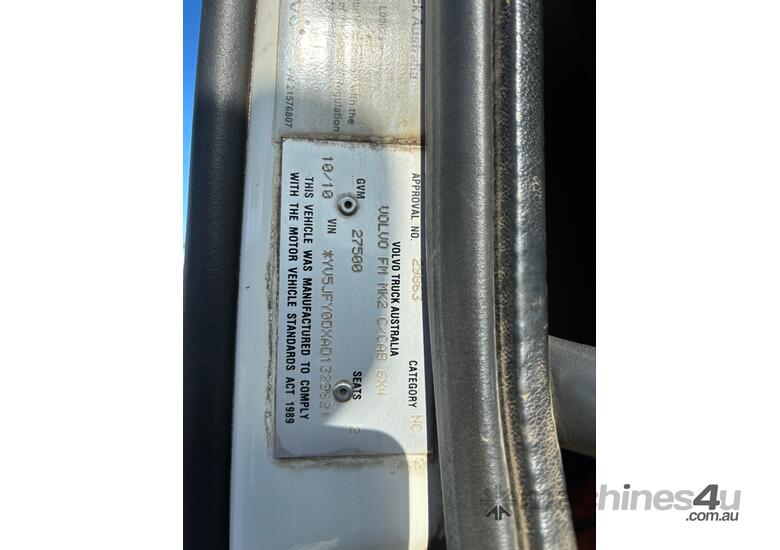 caption 2010 Volvo FM 440 Euro 4 6x4 Tipper