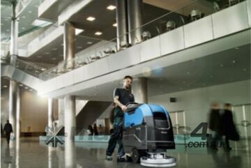 Fimap Maxima Pro 60Bt Battery Walk-Behind Disc Scrubber Dryer