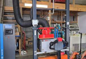 AL-LIFT PACK STACKER ELECTRIC WALKIE + 50kg JIB CRANE +125kg VACUUM TUBE LIFTER Denmark